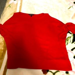 Express red top size S